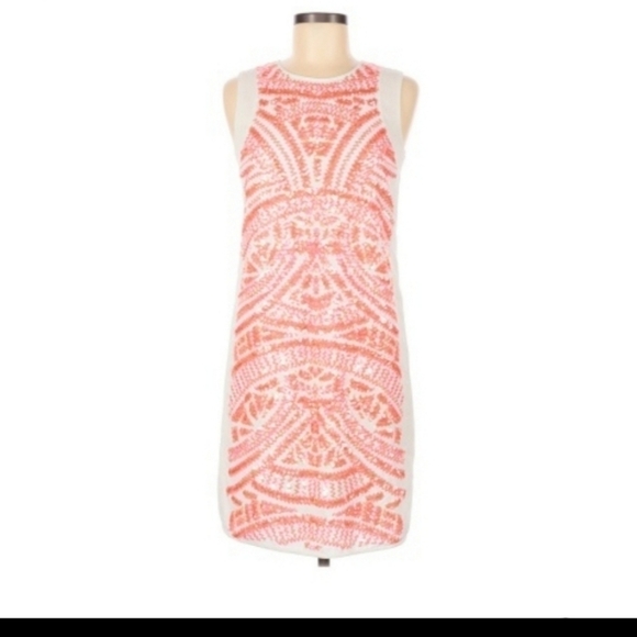 Shoshanna naja neon sequin shift dress - Picture 1 of 11